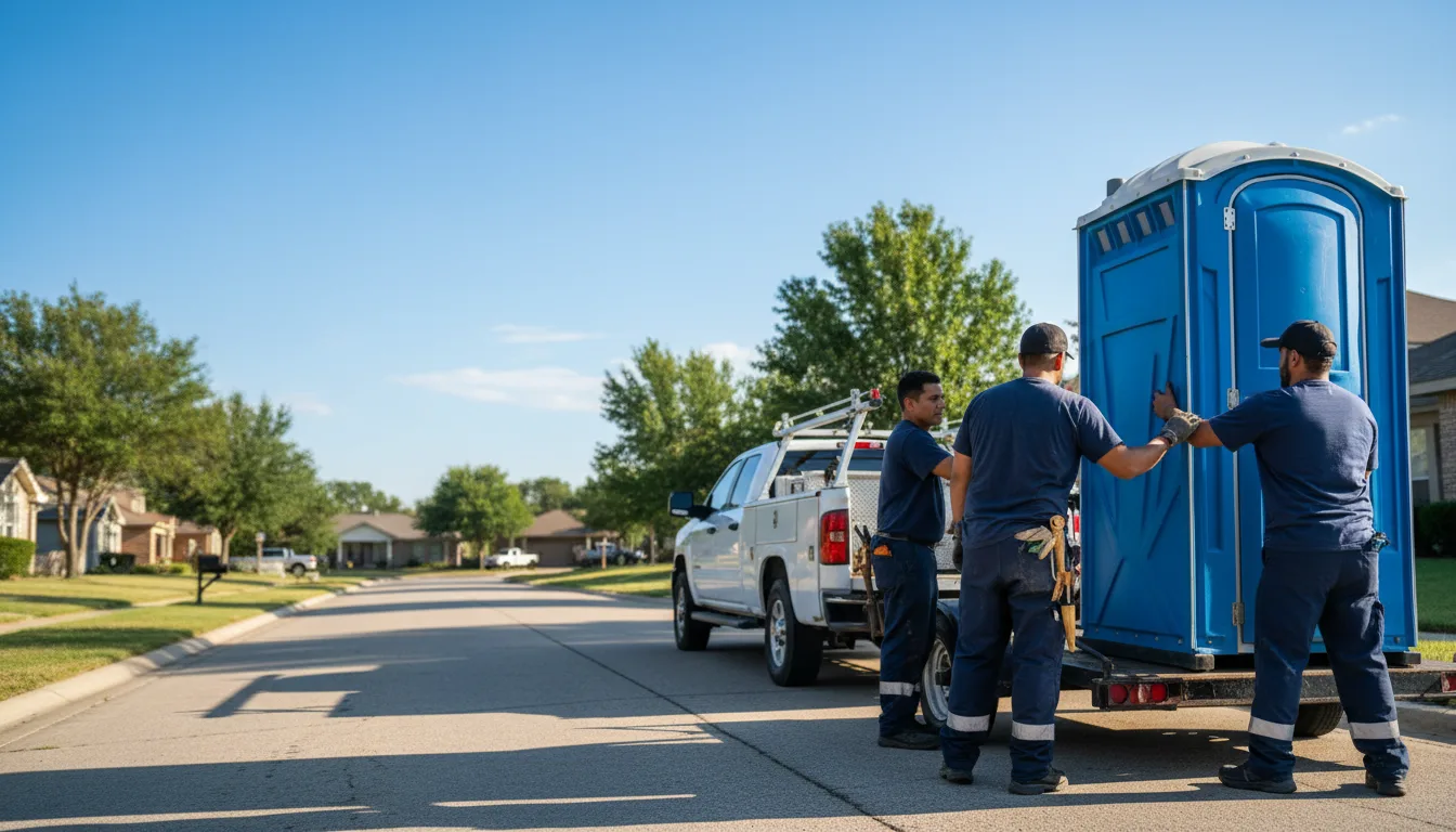 Portable Toilet Rental in Carter, OK near me